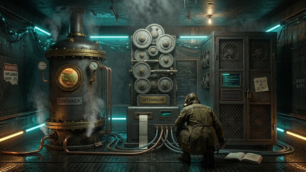 Environment reproducibility: Docker vs. Nix vs. Vagrant