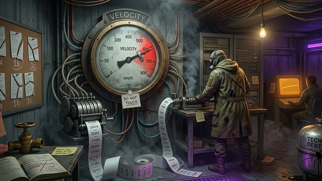 The velocity trap: when speed metrics destroy long-term performance